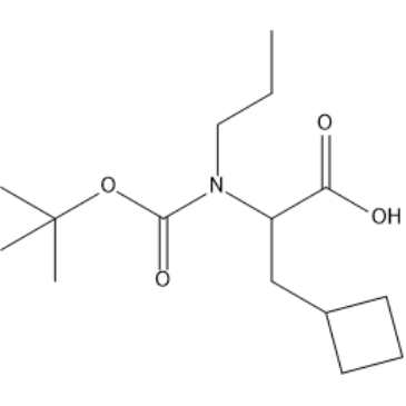 2-((Tert-butoxycarbonyl)(propyl)amino)-3-cyclobutylpropanoic acid|CS-1386924