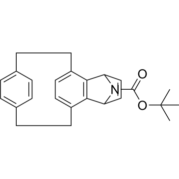 tert-Butyl 11,14-dihydro-1(5,8)-1,4-epiminonaphthalena-4(1,4)-benzenacyclohexaphane-19-carboxylate|CS-1386925