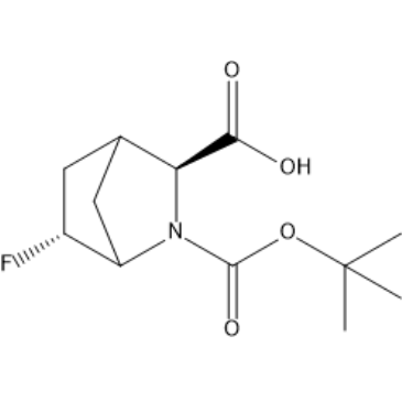 (3S,6R)-2-(Tert-butoxycarbonyl)-6-fluoro-2-azabicyclo[2.2.1]heptane-3-carboxylic acid|CS-1386939