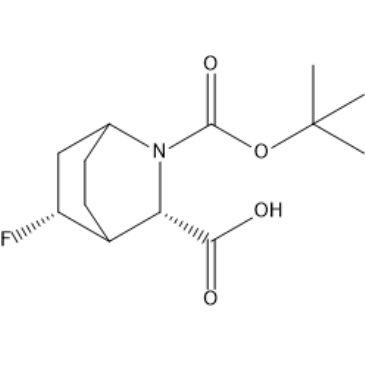 (3S,5R)-2-(Tert-butoxycarbonyl)-5-fluoro-2-azabicyclo[2.2.2]octane-3-carboxylic acid|CS-1386940