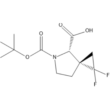 (3S,4S)-5-(Tert-butoxycarbonyl)-1,1-difluoro-5-azaspiro[2.4]heptane-4-carboxylic acid|CS-1386944