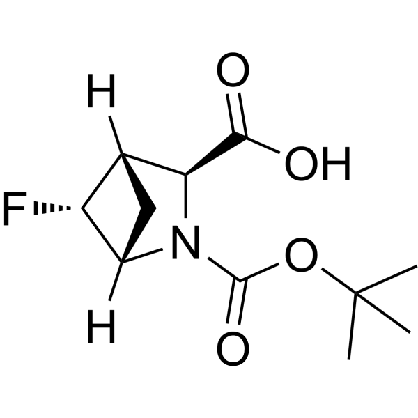 rel-(1S,3S,4S,5R)-2-(Tert-butoxycarbonyl)-5-fluoro-2-azabicyclo[2.1.1]hexane-3-carboxylic acid|CS-1386948