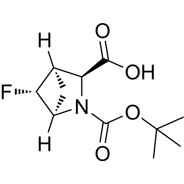 rel-(1R,3S,4R,5R)-2-(Tert-butoxycarbonyl)-5-fluoro-2-azabicyclo[2.1.1]hexane-3-carboxylic acid|CS-1386949