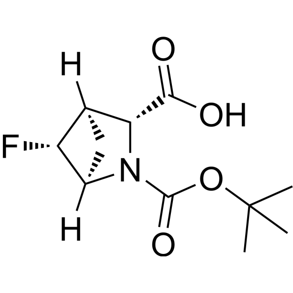 rel-(1R,3R,4R,5R)-2-(Tert-butoxycarbonyl)-5-fluoro-2-azabicyclo[2.1.1]hexane-3-carboxylic acid|CS-1386951