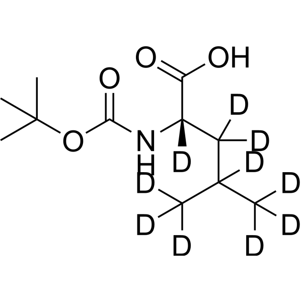 N-[(1,1-Dimethylethoxy)carbonyl]-L-leucine-2,3,3,4,5,5,5,5′,5′,5′-d10|CS-1386955