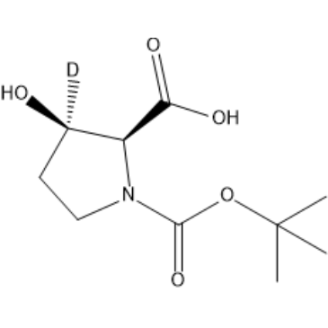(2S,3R)-1-(Tert-butoxycarbonyl)-3-hydroxypyrrolidine-2-carboxylic-3-d acid|CS-1386972