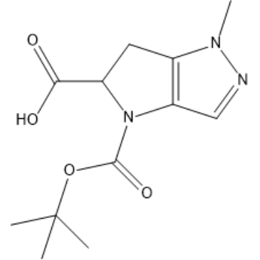 4-(Tert-butoxycarbonyl)-1-methyl-1,4,5,6-tetrahydropyrrolo[3,2-c]pyrazole-5-carboxylic acid|CS-1386984