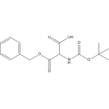 3-(Benzyloxy)-2-((tert-butoxycarbonyl)amino)-3-oxopropanoic acid|CS-1386991
