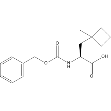 (S)-2-(((Benzyloxy)carbonyl)amino)-3-(1-methylcyclobutyl)propanoic acid|CS-1386993