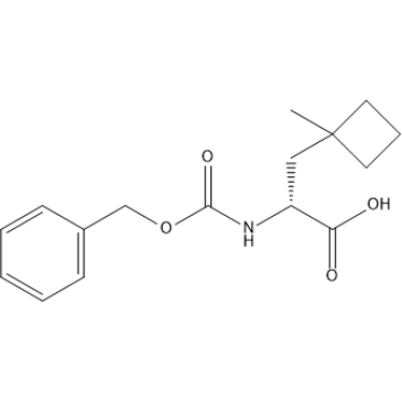 (R)-2-(((Benzyloxy)carbonyl)amino)-3-(1-methylcyclobutyl)propanoic acid|CS-1386994