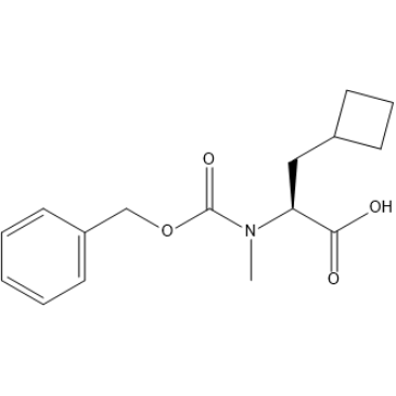 (S)-2-(((Benzyloxy)carbonyl)(methyl)amino)-3-cyclobutylpropanoic acid|CS-1386996