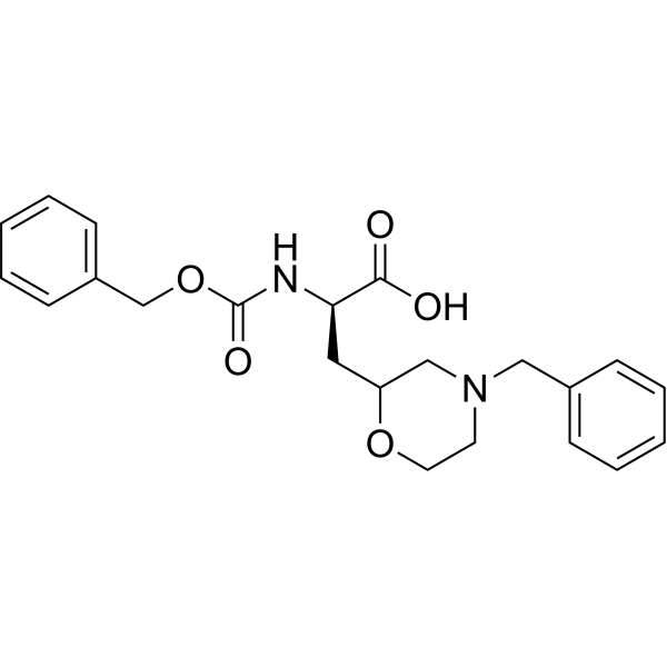 (2R)-3-(4-Benzylmorpholin-2-yl)-2-(((benzyloxy)carbonyl)amino)propanoic acid|CS-1386997