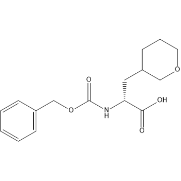 (2R)-2-(((Benzyloxy)carbonyl)amino)-3-(tetrahydro-2H-pyran-3-yl)propanoic acid|CS-1386999