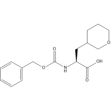 (2S)-2-(((Benzyloxy)carbonyl)amino)-3-(tetrahydro-2H-pyran-3-yl)propanoic acid|CS-1387000