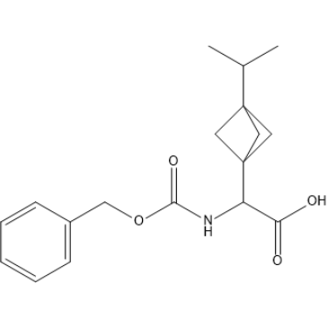 2-(((Benzyloxy)carbonyl)amino)-2-(3-isopropylbicyclo[1.1.1]pentan-1-yl)acetic acid|CS-1387001