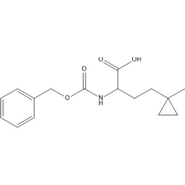 2-(((Benzyloxy)carbonyl)amino)-4-(1-methylcyclopropyl)butanoic acid|CS-1387002