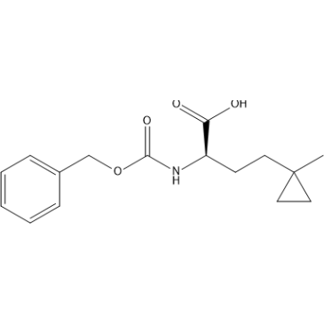 (R)-2-(((Benzyloxy)carbonyl)amino)-4-(1-methylcyclopropyl)butanoic acid|CS-1387003