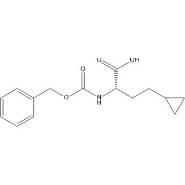(S)-2-(((Benzyloxy)carbonyl)amino)-4-cyclopropylbutanoic acid|CS-1387005