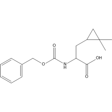 2-(((Benzyloxy)carbonyl)amino)-3-(2,2-dimethylcyclopropyl)propanoic acid|CS-1387009