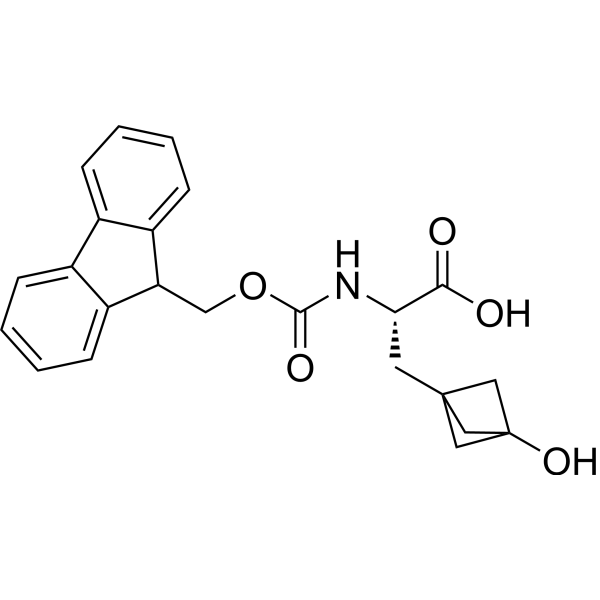 (S)-2-((((9H-Fluoren-9-yl)methoxy)carbonyl)amino)-3-(3-hydroxybicyclo[1.1.1]pentan-1-yl)propanoic acid|CS-1387013