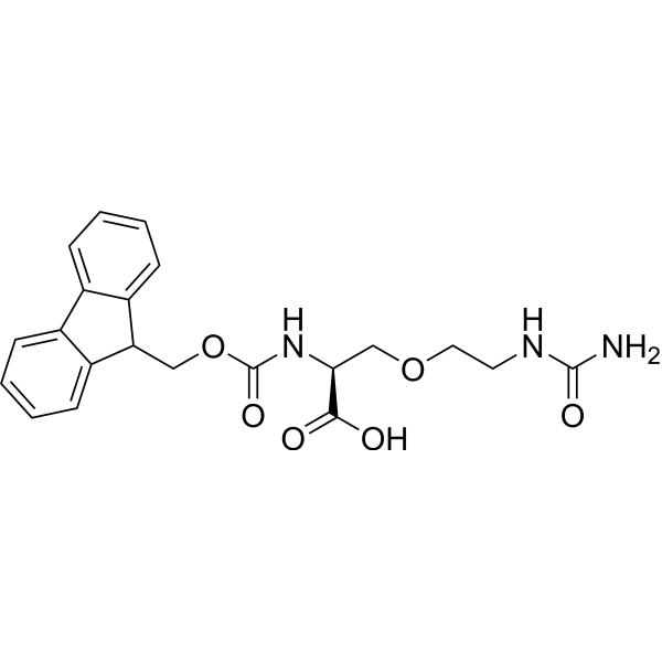 N-(((9H-Fluoren-9-yl)methoxy)carbonyl)-O-(2-ureidoethyl)-l-serine|CS-1387016