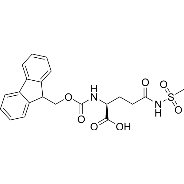 N2-(((9H-Fluoren-9-yl)methoxy)carbonyl)-N5-(methylsulfonyl)-l-glutamine|CS-1387029
