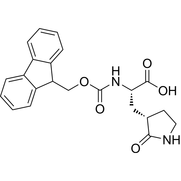 (S)-2-((((9H-Fluoren-9-yl)methoxy)carbonyl)amino)-3-((S)-2-oxopyrrolidin-3-yl)propanoic acid|CS-1387030