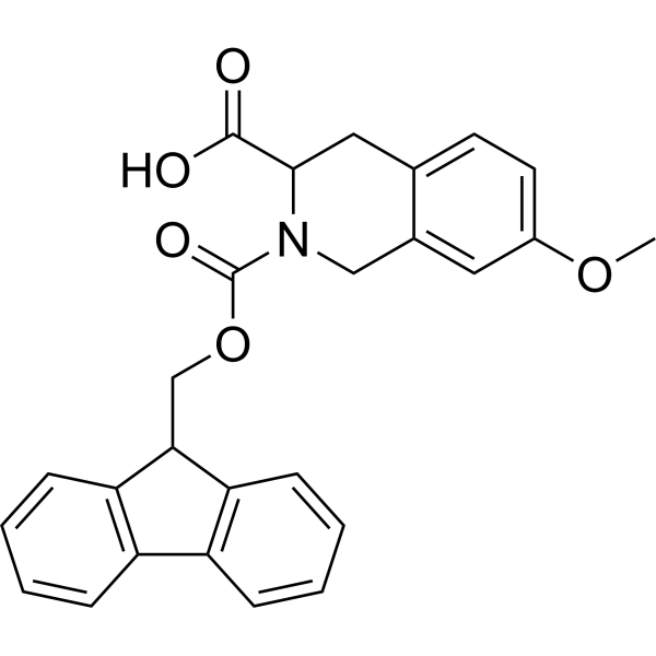 2-(((9H-Fluoren-9-yl)methoxy)carbonyl)-7-methoxy-1,2,3,4-tetrahydroisoquinoline-3-carboxylic acid|CS-1387037