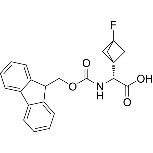 (R)-2-((((9H-Fluoren-9-yl)methoxy)carbonyl)amino)-2-(3-fluorobicyclo[1.1.1]pentan-1-yl)acetic acid|CS-1387039