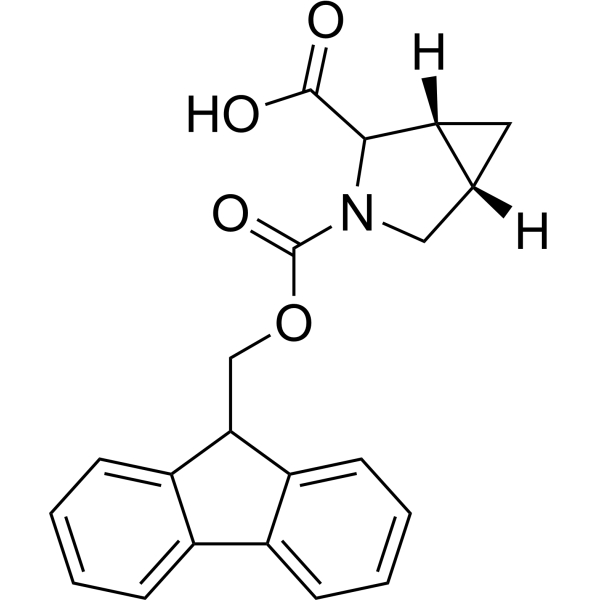 rel-(1R,5S)-3-(((9H-Fluoren-9-yl)methoxy)carbonyl)-3-azabicyclo[3.1.0]hexane-2-carboxylic acid|CS-1387040