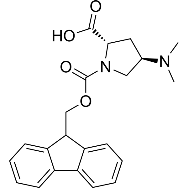 (2S,4R)-1-(((9H-Fluoren-9-yl)methoxy)carbonyl)-4-(dimethylamino)pyrrolidine-2-carboxylic acid|CS-1387048