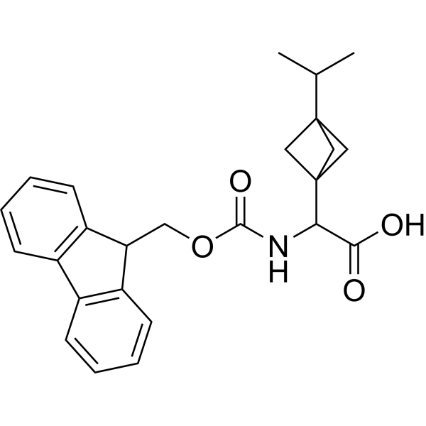 2-((((9H-Fluoren-9-yl)methoxy)carbonyl)amino)-2-(3-isopropylbicyclo[1.1.1]pentan-1-yl)acetic acid|CS-1387050