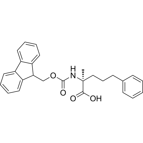 (S)-2-((((9H-Fluoren-9-yl)methoxy)carbonyl)amino)-2-methyl-5-phenylpentanoic acid|CS-1387073