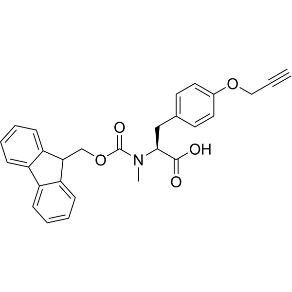(S)-2-((((9H-Fluoren-9-yl)methoxy)carbonyl)(methyl)amino)-3-(4-(prop-2-yn-1-yloxy)phenyl)propanoic acid|CS-1387075