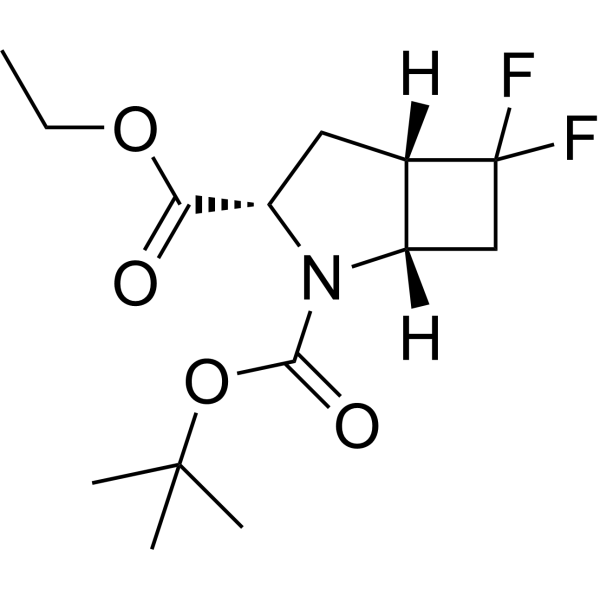 2-(Tert-butyl) 3-ethyl (1S,3S,5S)-6,6-difluoro-2-azabicyclo[3.2.0]heptane-2,3-dicarboxylate|CS-1387087