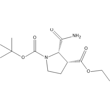 1-(Tert-butyl) 3-ethyl (2S,3R)-2-carbamoylpyrrolidine-1,3-dicarboxylate|CS-1387090
