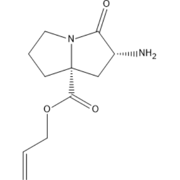 rel-Allyl (2R,7aR)-2-amino-3-oxotetrahydro-1H-pyrrolizine-7a(5H)-carboxylate|CS-1387092