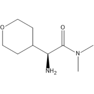 (S)-2-Amino-N,N-dimethyl-2-(tetrahydro-2H-pyran-4-yl)acetamide|CS-1387093