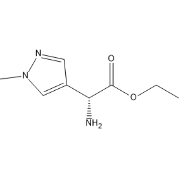 Ethyl (R)-2-amino-2-(1-methyl-1H-pyrazol-4-yl)acetate|CS-1387106