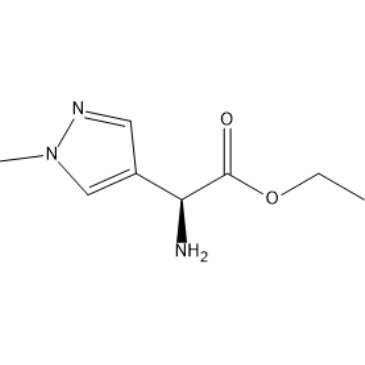 Ethyl (S)-2-amino-2-(1-methyl-1H-pyrazol-4-yl)acetate|CS-1387107