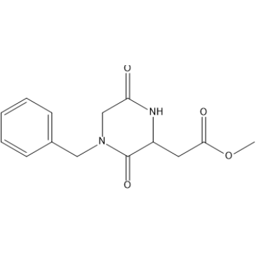 Methyl 2-(4-benzyl-3,6-dioxopiperazin-2-yl)acetate|CS-1387110