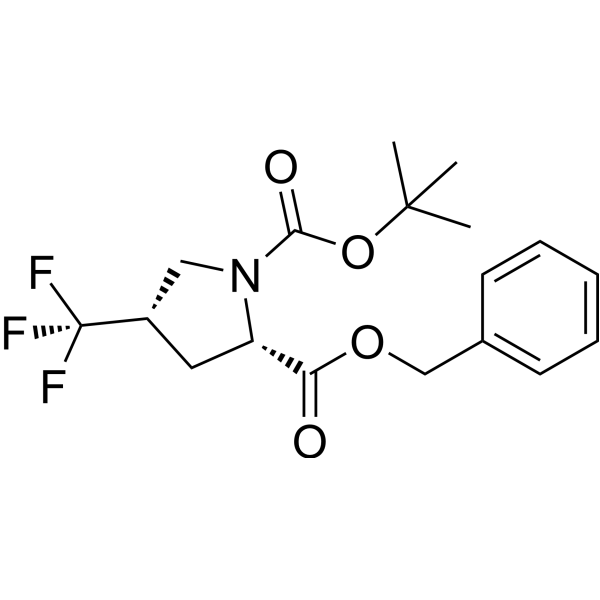 2-Benzyl 1-(tert-butyl) (2S,4S)-4-(trifluoromethyl)pyrrolidine-1,2-dicarboxylate|CS-1387121