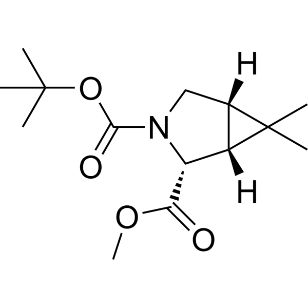 3-(Tert-butyl) 2-methyl (1R,2R,5S)-6,6-dimethyl-3-azabicyclo[3.1.0]hexane-2,3-dicarboxylate|CS-1387126