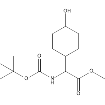 Methyl 2-((tert-butoxycarbonyl)amino)-2-(4-hydroxycyclohexyl)acetate|CS-1387131