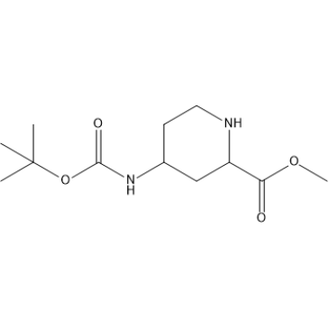 Methyl 4-((tert-butoxycarbonyl)amino)piperidine-2-carboxylate|CS-1387139
