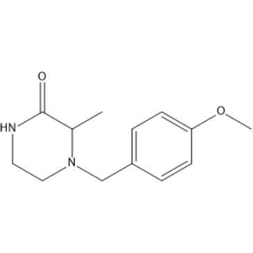4-(4-Methoxybenzyl)-3-methylpiperazin-2-one|CS-1387140