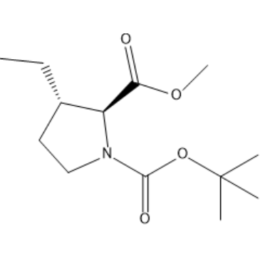 1-(Tert-butyl) 2-methyl (2S,3S)-3-ethylpyrrolidine-1,2-dicarboxylate|CS-1387143