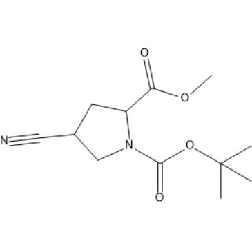 1-(Tert-butyl) 2-methyl 4-cyanopyrrolidine-1,2-dicarboxylate|CS-1387151