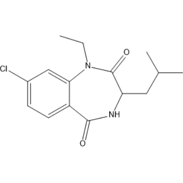 8-Chloro-1-ethyl-3-isobutyl-3,4-dihydro-1H-benzo[E][1,4]diazepine-2,5-dione|CS-1387155