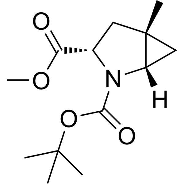 2-(Tert-butyl) 3-methyl (1S,3S,5S)-5-methyl-2-azabicyclo[3.1.0]hexane-2,3-dicarboxylate|CS-1387170